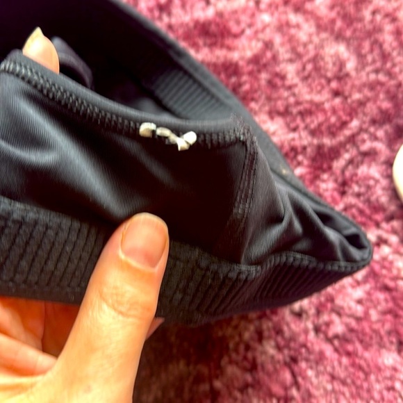 Nike Black Racerback Sports Bra Medium Support - Picture 3 of 5